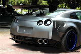 2008-2016 Nissan GTR R35 CBA DBA DE Style Wide Fender Flares