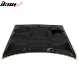 2008-2023 Dodge Challenger Hood Demon Style Aluminum Black Car Hood