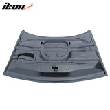 2008-2023 Dodge Challenger Hood Hellcat Style Aluminum Black Car Hood
