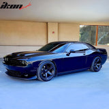 2008-2023 Dodge Challenger Hood Hellcat Style Aluminum Black Car Hood