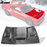 2008-2023 Dodge Challenger Hellcat Hood Scoop Air Intake Vent Aluminum