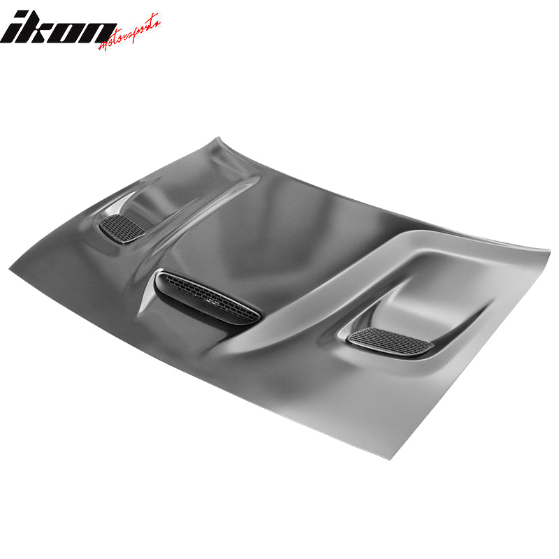 2008-2023 Dodge Challenger Hellcat Hood Scoop Air Intake Vent Aluminum