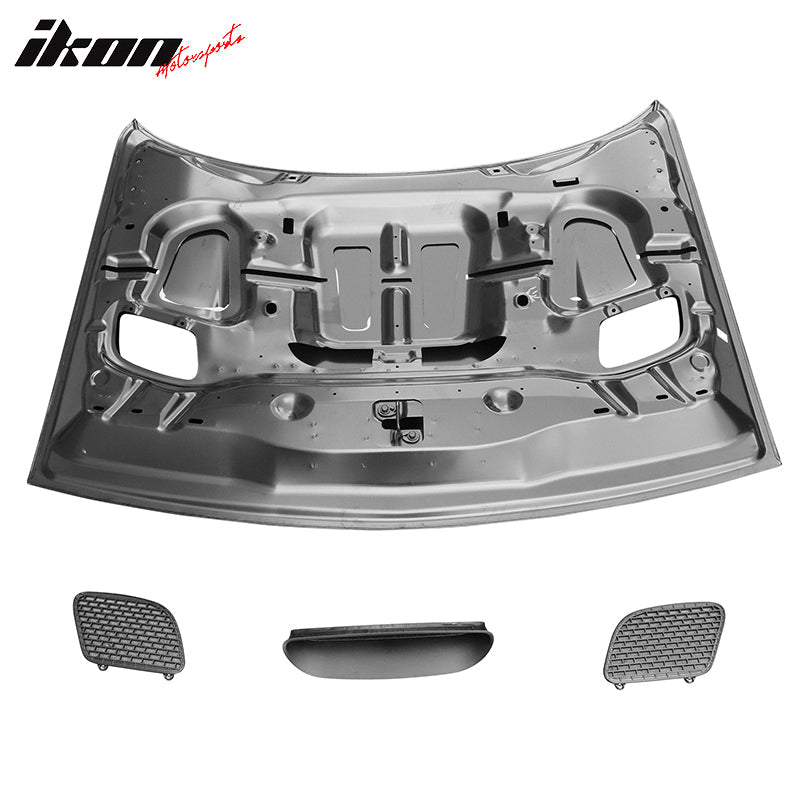 2008-2023 Dodge Challenger Hellcat Hood Scoop Air Intake Vent Aluminum