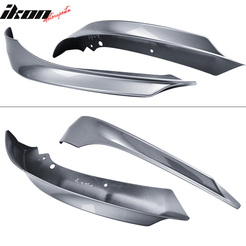 2009-2011 BMW E90 L Style Space Gray #A52 Front Bumper Lip Splitter PP