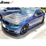 2009-2012 BMW E90 LCI 3 Series H Style Front Bumper Lip Spoiler PU