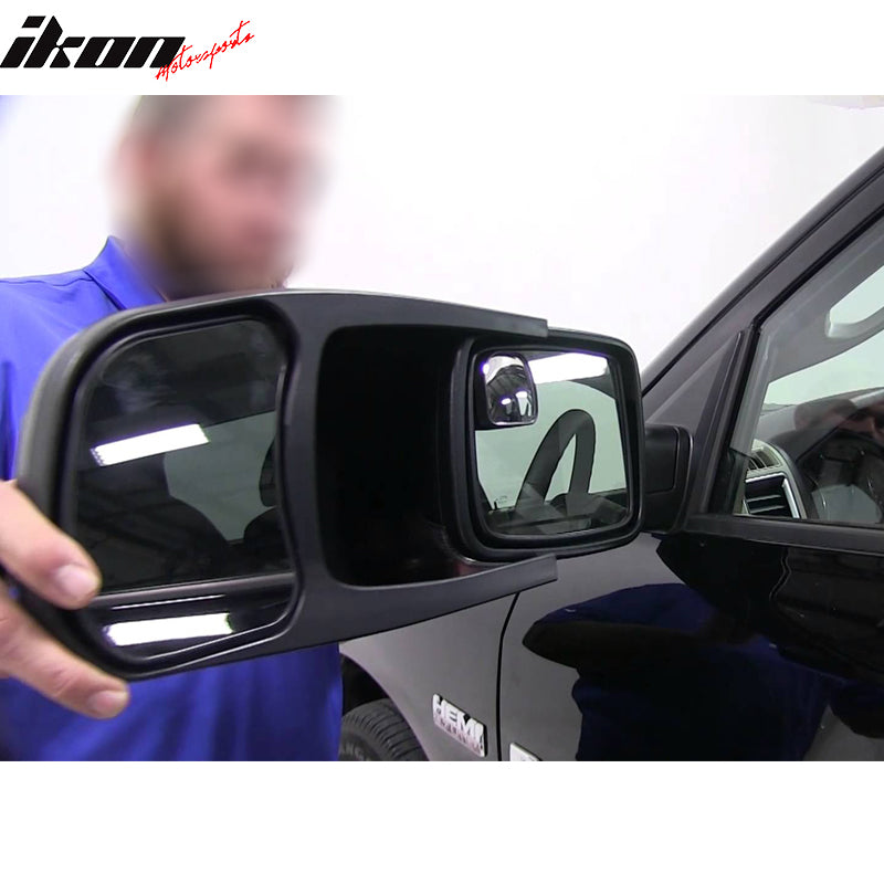 Turn Signal Side Towing Mirrors Set for Dodge Ram 1500 2500 2009-2018 2PCS