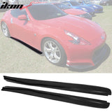 2009-2020 Nissan 370Z Aero Jacket Style Side Skirts Rocker Pannel PU