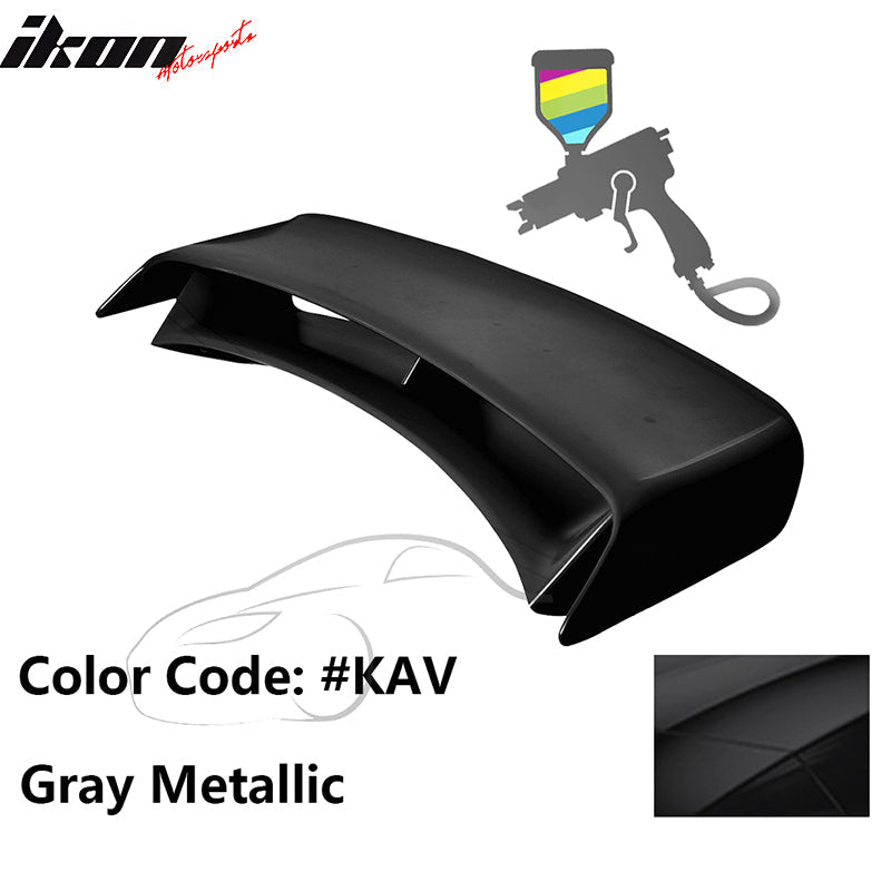 2009-2021 Nissan 370Z Coupe N Style Painted #KAV Gray Trunk Spoiler