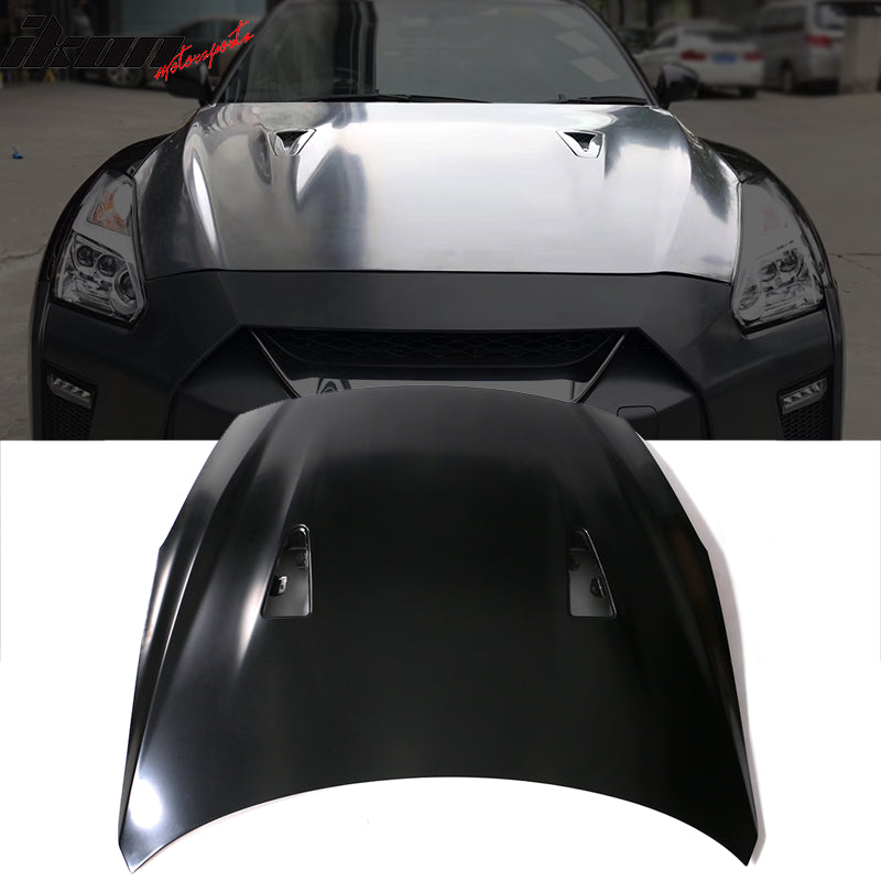 2009-2024 Nissan R35 GTR GT-R Front Bumper & Hood Cover & Headlights