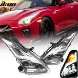 2009-2024 Nissan GTR R35 Coupe OE Headlights + Tail Lights 4PC