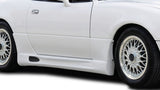 1990-1997 Mazda Miata Gralix Wizdom Side Skirts Rocker Panels - 2 Piece