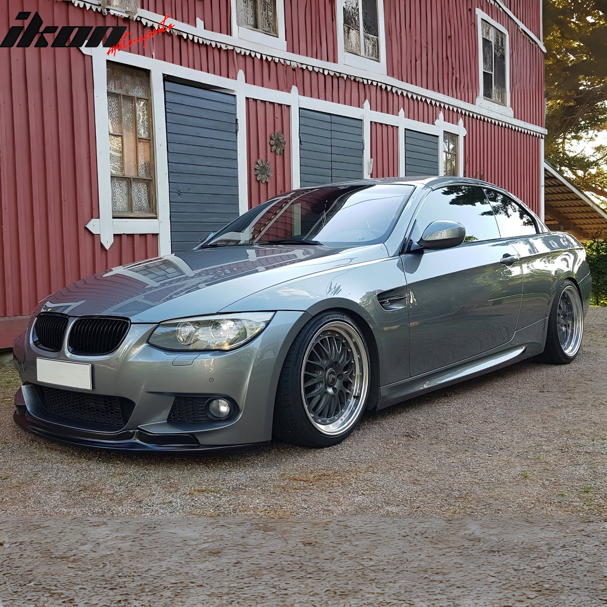 2010-2013 BMW E92 E93 3 Series 2Dr Coupe AK Style Front Bumper Lip PU