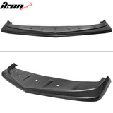 2010-2013 Camaro V8 SS Z28 Style Unpainted Black Front Bumper Lip PU