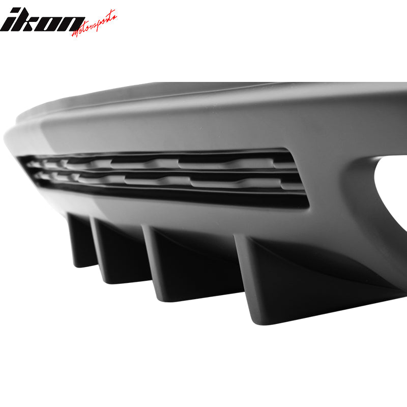 2010-2013 Chevrolet Camaro ZL1 Model Ik Style Shark Fin Rear Diffuser
