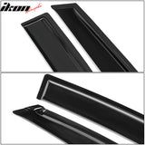 2010-2013 Mazda 3 Hatchback Window Visors 4Pc Set Acrylic