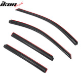 2010-2014 Subaru Outback In-Channel Window Visors Sun Rain Guard 4PC