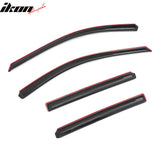 2010-2014 Subaru Outback In-Channel Window Visors Sun Rain Guard 4PC
