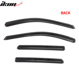 2010-2014 Subaru Outback In-Channel Window Visors Sun Rain Guard 4PC