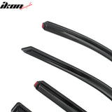 2010-2014 Subaru Outback In-Channel Window Visors Sun Rain Guard 4PC