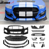 2010-2014 Ford Mustang GT500 to S550 GT500 Style Front Bumper Cover