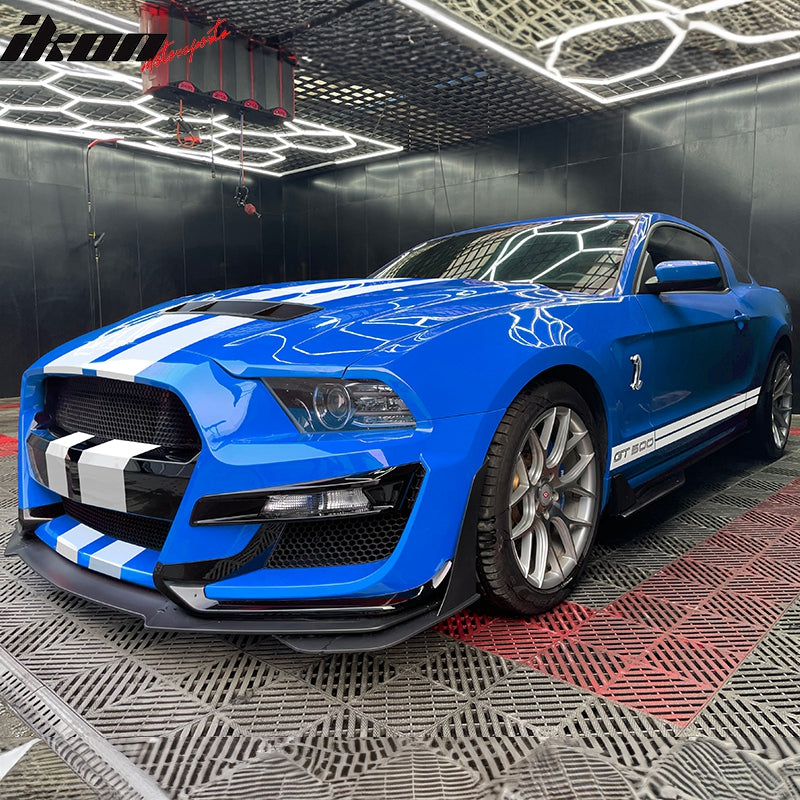 2010-2014 Ford Mustang GT500 to S550 GT500 Style Front Bumper Cover