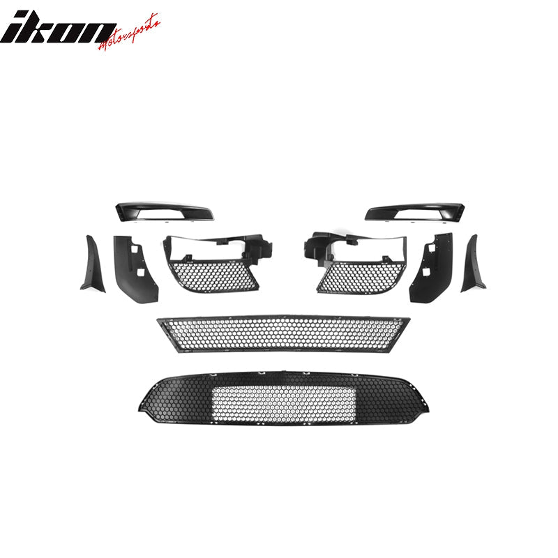 2010-2014 Ford Mustang GT500 to S550 GT500 Style Front Bumper Cover