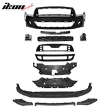 2010-2014 Ford Mustang GT500 Style Front Bumper Cover w/ Grille Lip