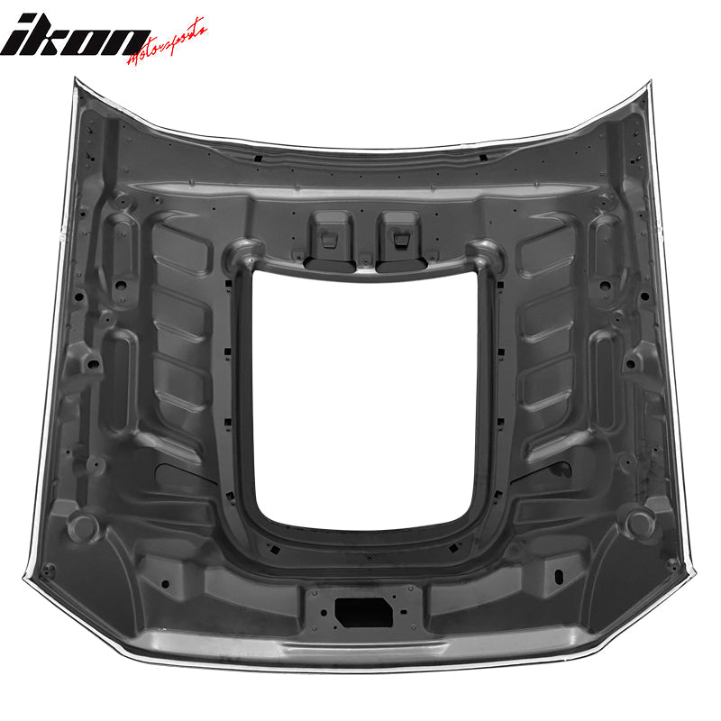 2010-2014 Ford Mustang GT500 Style Unpainted Front Hood Panel Aluminum