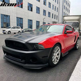 2010-2014 Ford Mustang GT500 Style Hood Aluminum Air Intake Panel