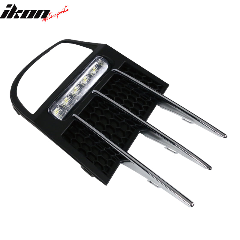 2010-2014 VW Golf MK6 GTI White Daytime Running Light DRL Fog Lights