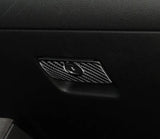 2010-2015 Camaro Carbon Fiber Glove Box Handle Overlay