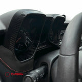 2010-2015 Chevy Camaro Carbon Fiber Gauge Cluster Trim Cover