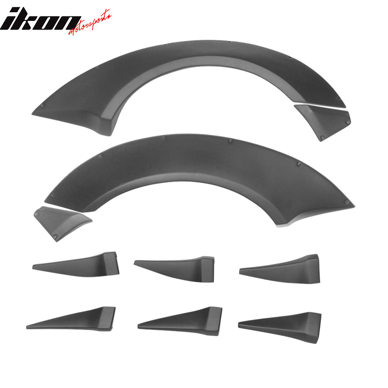 2010-2015 Chevrolet Camaro ZL1 MB Style Unpainted Fender Flares PP