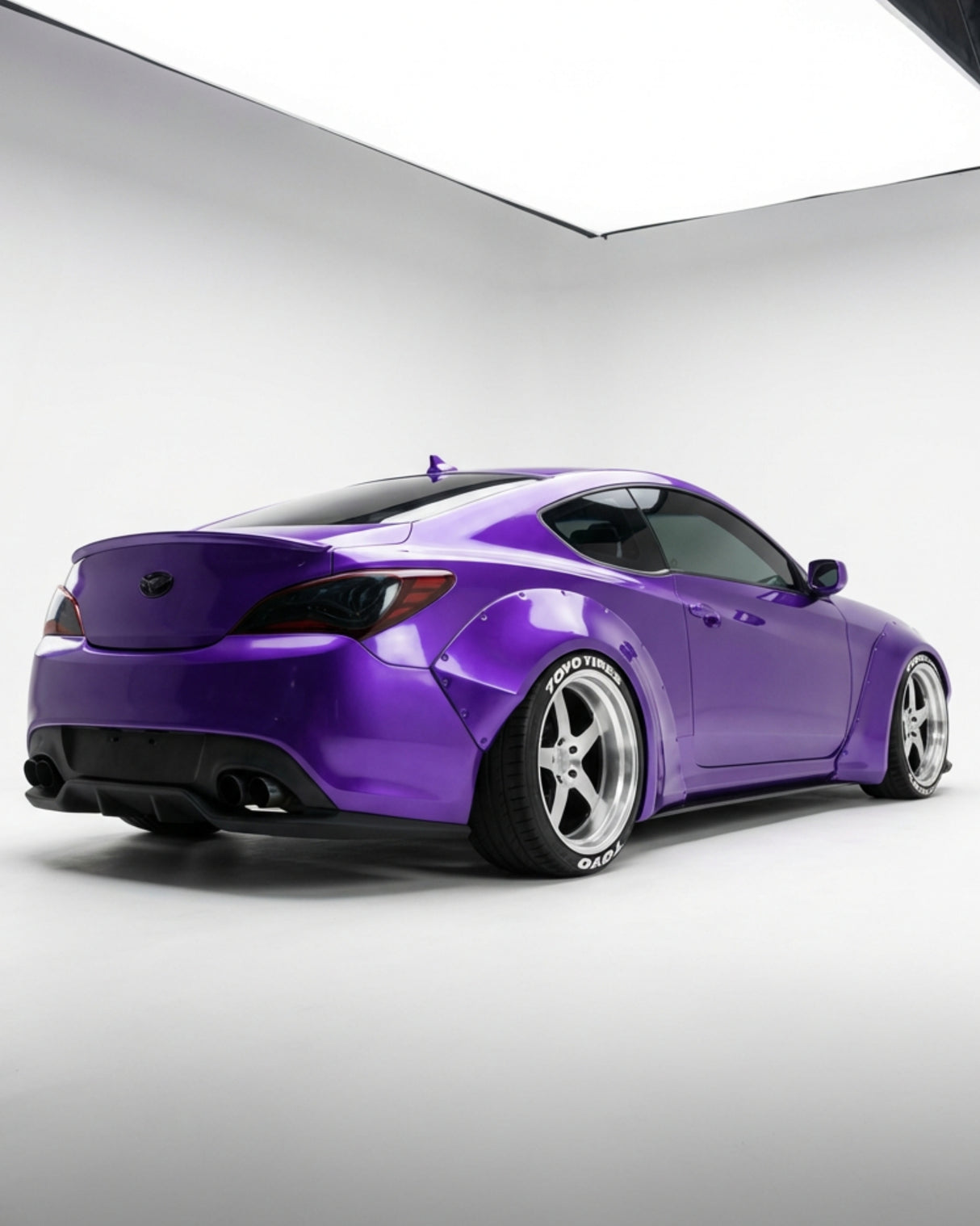 2010-2016 Hyundai Genesis Coupe Circuit Style 75MM Rear Fender Flares