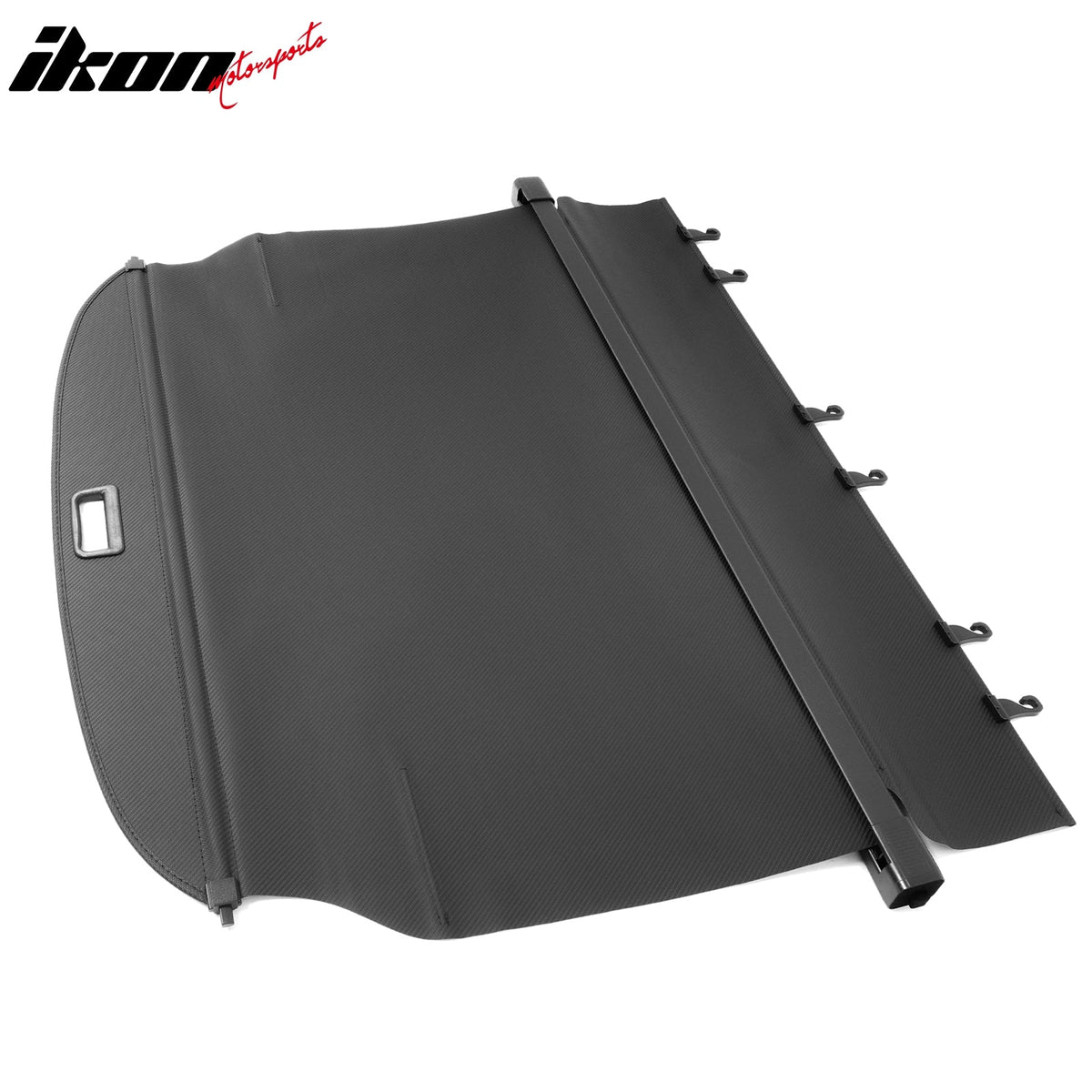 Rear Trunk Cargo Cover for Chevy Equinox & GMC Terrain 2010-2017 Carbon Fiber Texture
