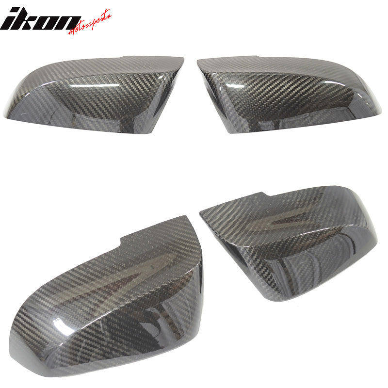 2010-2021 BMW F22 F30 Side Carbon Fiber Passenger Driver Mirror Cover