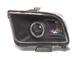 Raxiom 2010 Style Led Halo Headlights; Black Housing; Clear Lens (05-09 Mustang W/ Factory Halogen Headlights, Excluding Gt500)