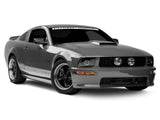 Raxiom 2010 Style Led Halo Headlights; Black Housing; Clear Lens (05-09 Mustang W/ Factory Halogen Headlights, Excluding Gt500)