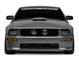 Raxiom 2010 Style Led Halo Headlights; Black Housing; Clear Lens (05-09 Mustang W/ Factory Halogen Headlights, Excluding Gt500)