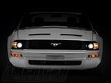 Raxiom 2010 Style Led Halo Headlights; Black Housing; Smoked Lens (05-09 Mustang W/ Factory Halogen Headlights, Excluding Gt500)
