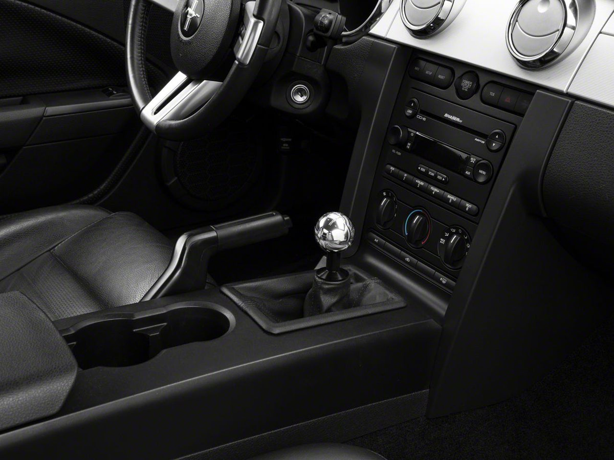 SpeedForm Modern Billet 2010 Style Shift Knob; Chrome (05-10 Mustang GT, V6)