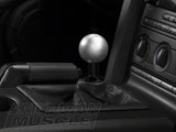 Speedform Modern Billet 2010 Style Shift Knob; Satin (05-10 Mustang Gt, V6)