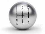 Speedform Modern Billet 2010 Style Shift Knob; Satin (05-10 Mustang Gt, V6)
