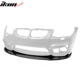 2011-2013 BMW E92 LCI M4 Bumper V2 Style Unpainted Front Bumper Lip PU