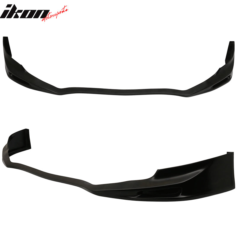2011-2014 Acura TSX Unpainted Black Front Bumper Lip PU