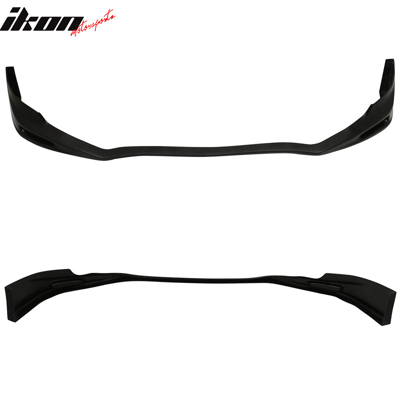 2011-2014 Acura TSX Unpainted Black Front Bumper Lip PU