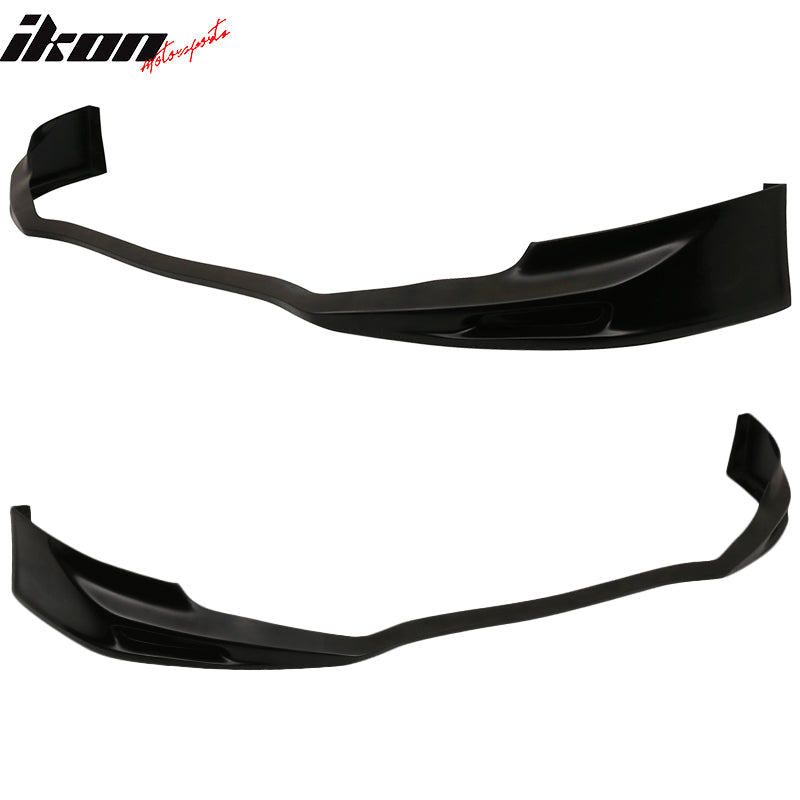 2011-2014 Acura TSX Unpainted Black Front Bumper Lip PU