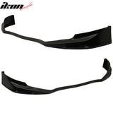2011-2014 Acura TSX Unpainted Black Front Bumper Lip PU