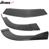 2011-2014 Chrysler 200 IKON Style Unpainted Front Bumper Lip Spoiler