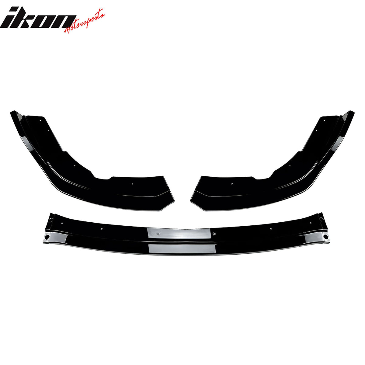 2011-2014 Subaru Impreza WRX STI IKON Gloss Black Front Bumper Lip PP